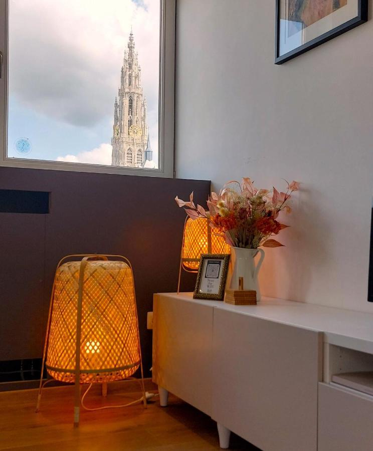 The Roof - Rooftop Appt In Historical Center Anvers Exterior foto